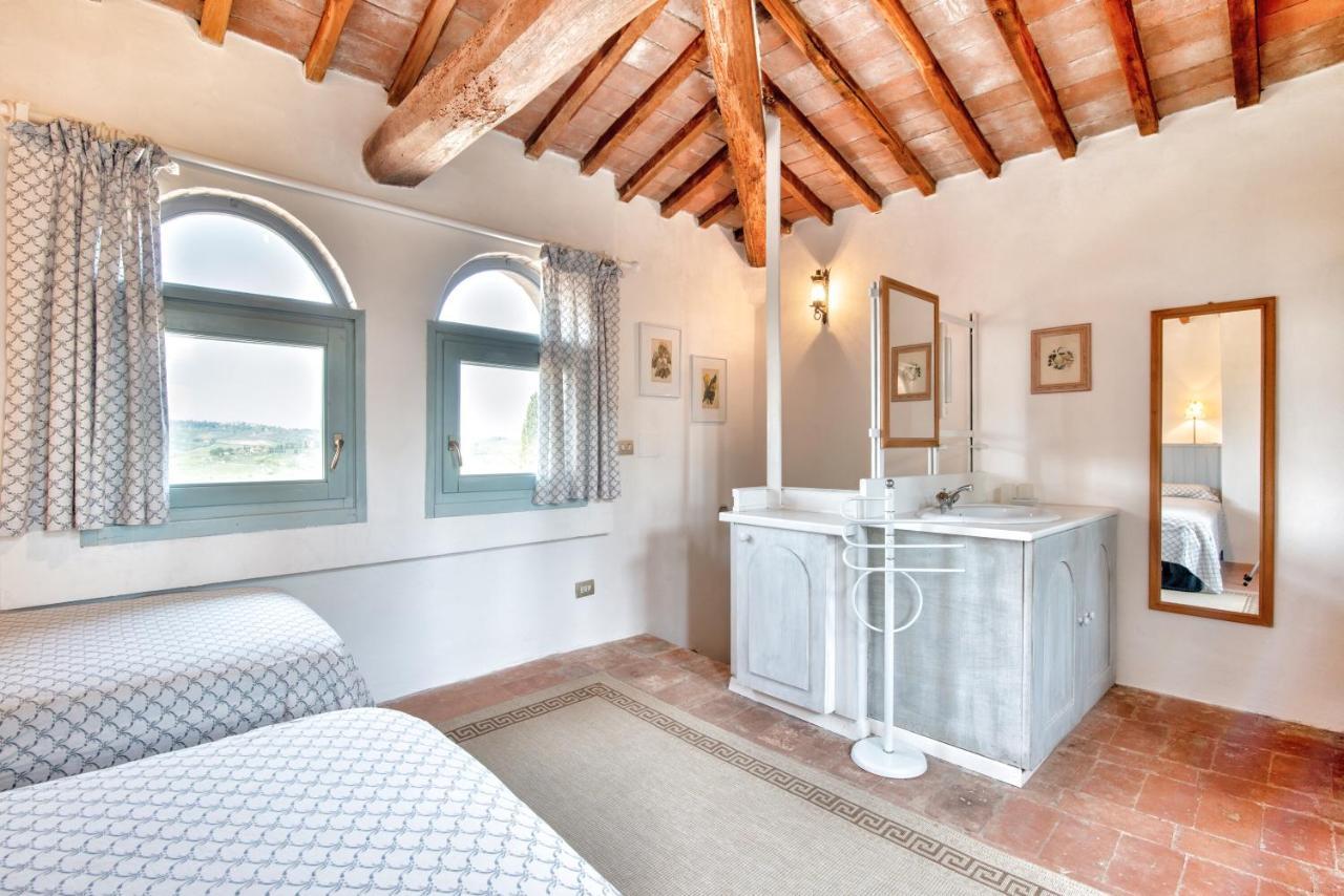 Appartamenti Villa La Fonte Сан Джиминяно Екстериор снимка