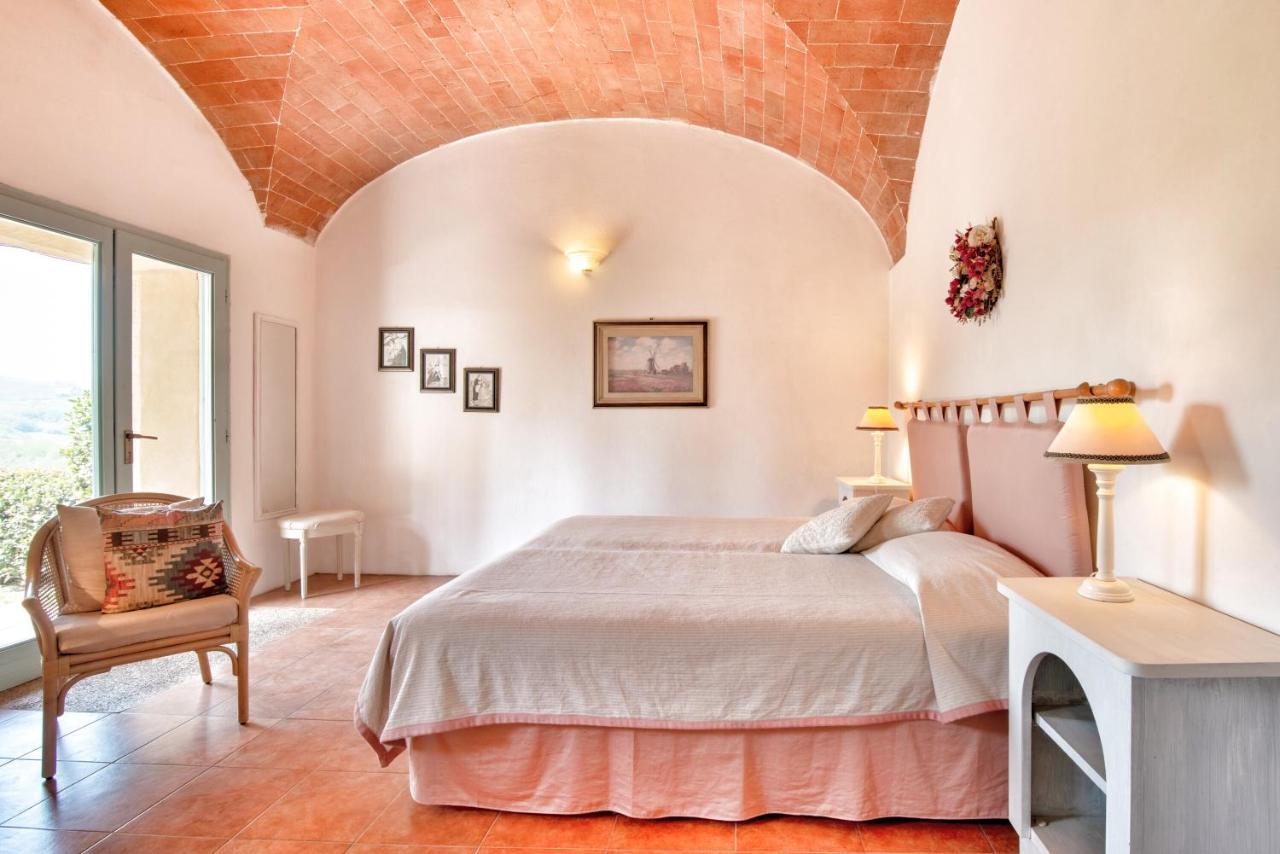 Appartamenti Villa La Fonte Сан Джиминяно Екстериор снимка
