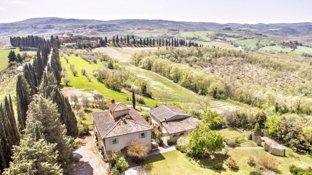Appartamenti Villa La Fonte Сан Джиминяно Екстериор снимка
